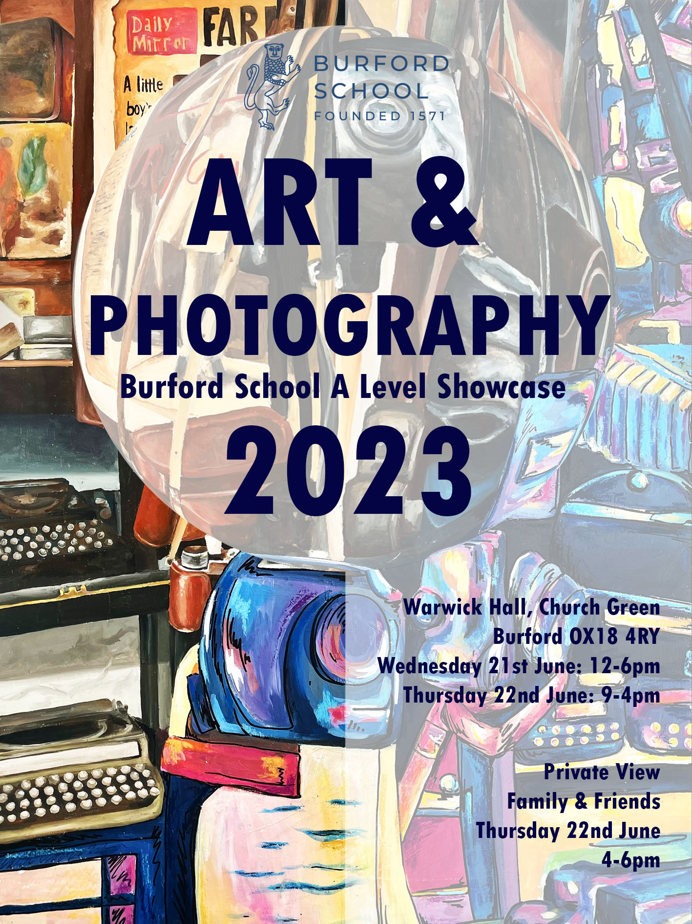 Burford School Art and Photography A Level Showcase 2023