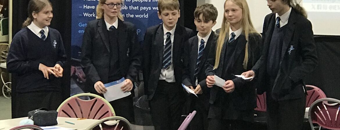 Year 8 Technology Ambassadors participate in the IET Faraday® Challenge