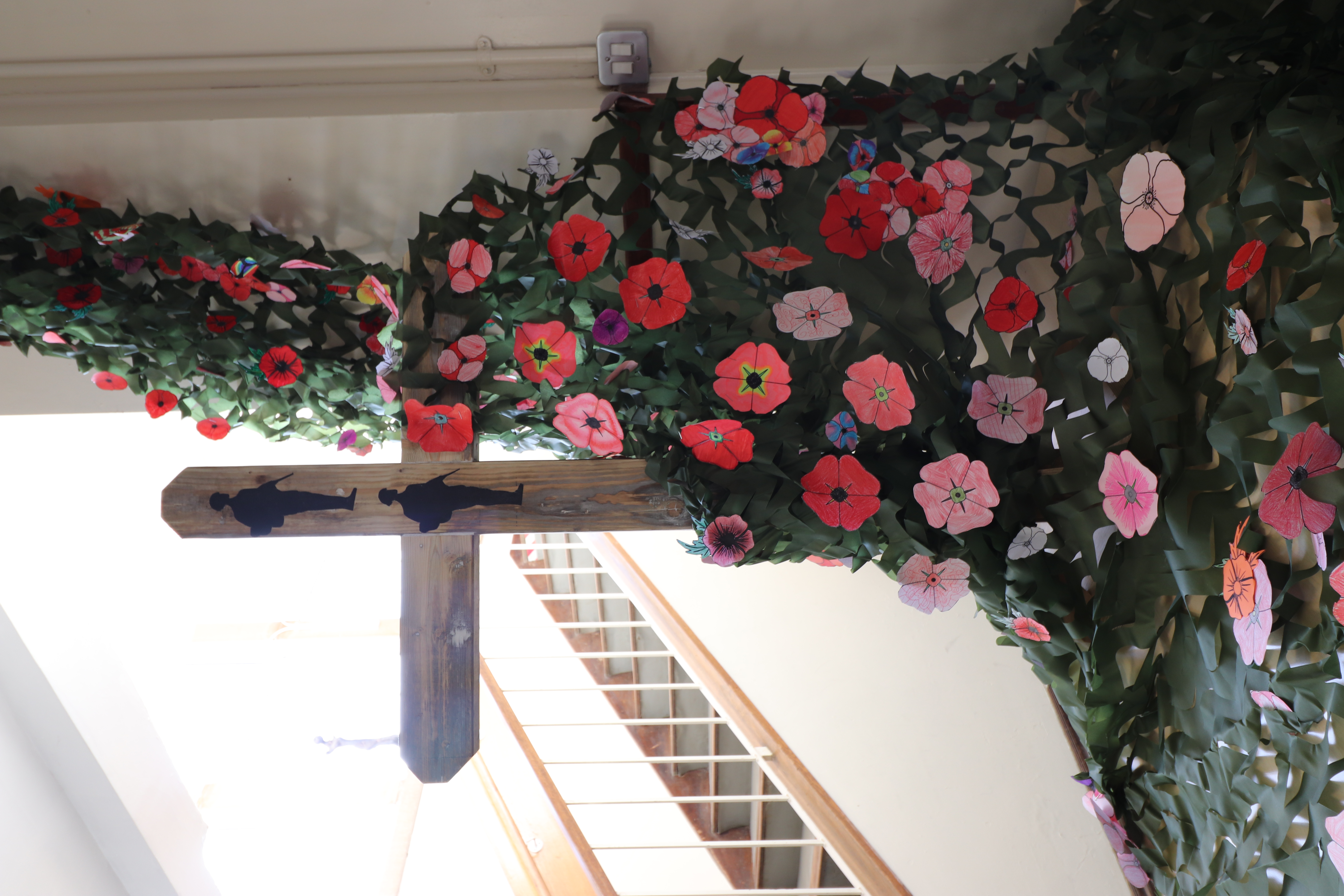 Burford School Remembrance Art 2023