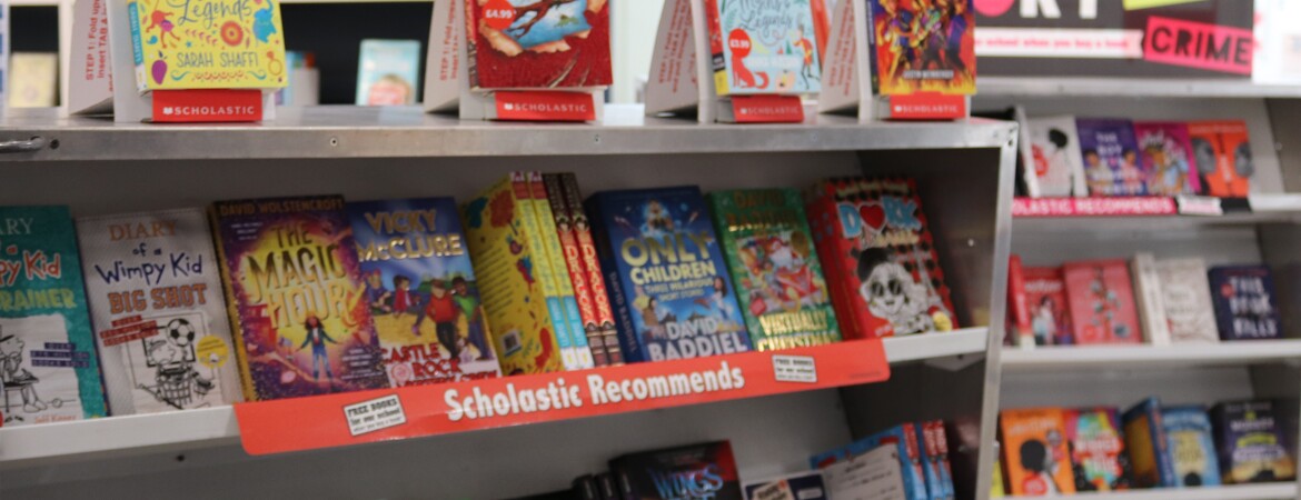 The Scholastic Book Fair visits our Library