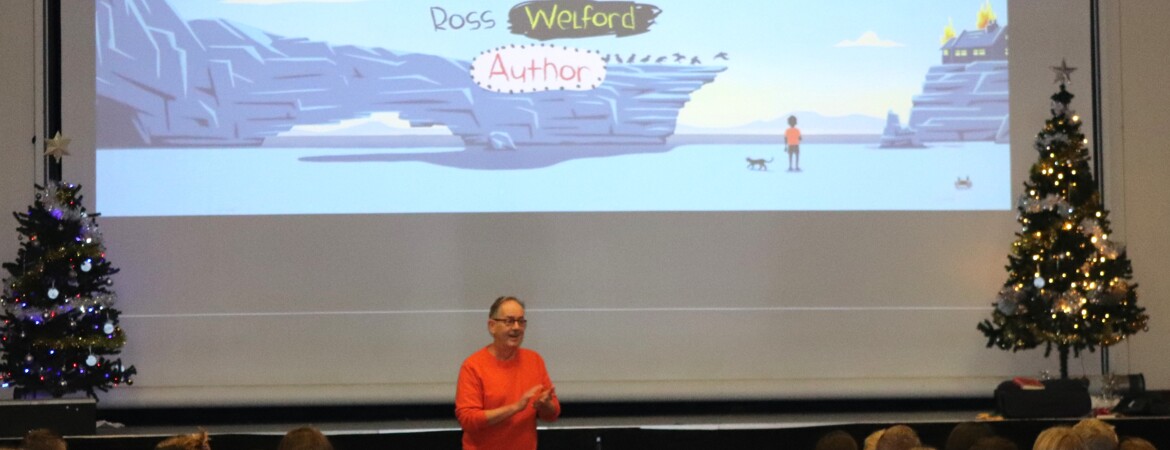 Esteemed children's author Ross Welford visits Burford School