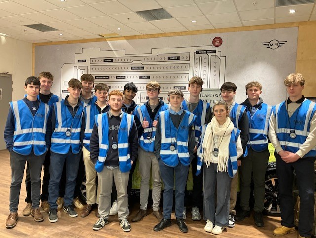 Burford School Year 13 BMW visit 2023