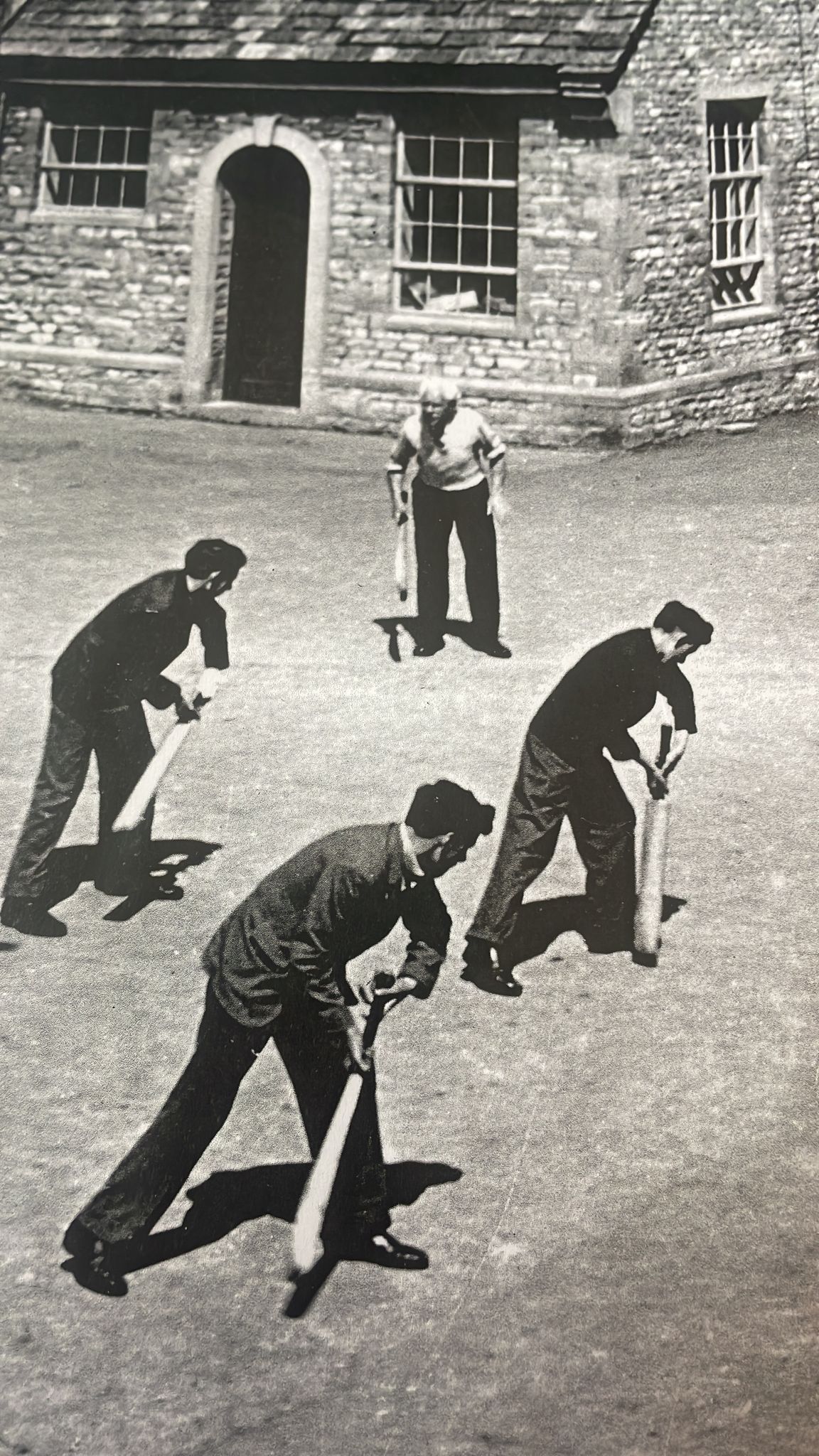 Burford School Archive Mr Gregson BGS Cricket 1948